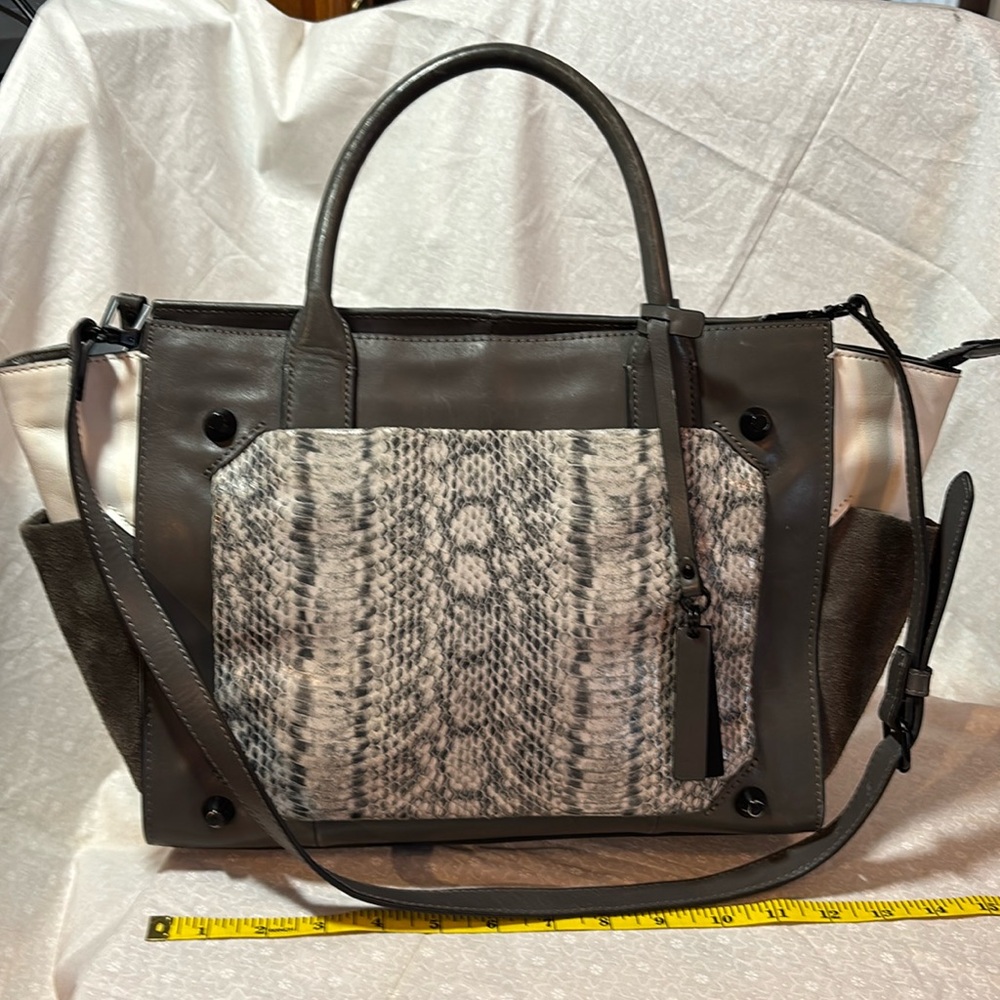 Vince Camuto Leather & Suede Bag